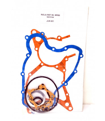 Rieju RST80, MR80 láminas